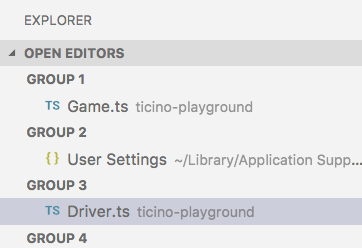 Grid Open Editors View